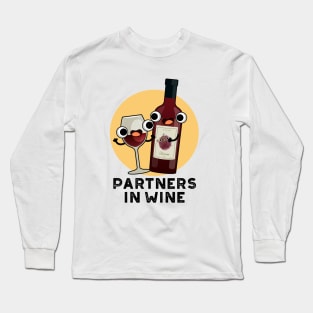 Partners In Wine Funny Drink Pum Long Sleeve T-Shirt